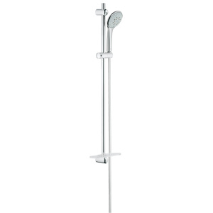 Душевой гарнитур GROHE Euphoria 110 Champagne с мыльницей, 3 режима струи, душевая штанга 900 мм, 17 л/мин, хром (27227001)