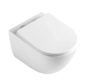 Унитаз Aquatek ГЕЛИОС подвесной с сиденьем с микролифтом, белый AQ1993T-00