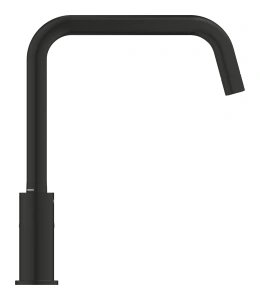 Смеситель для кухонной мойки GROHE Start с высоким поворотным изливом, матовый черный (304702430)