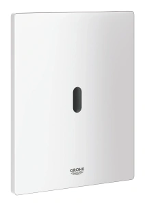 Панель смыва для унитаза GROHE Tectron Bau E инфракрасная, питание от батареи 6V, альпин-белый (39882SH0)