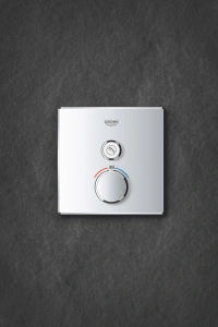 Внешняя часть термостата для душа GROHE Grohtherm SmartControl на 1 потребителя, хром (29123000)