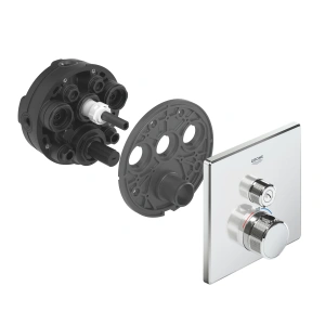 Внешняя часть термостата для душа GROHE Grohtherm SmartControl на 1 потребителя, хром (29123000)