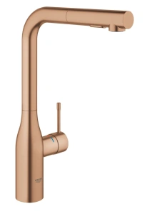 Смеситель для кухни GROHE Essence с вытяжным душем, теплый закат матовый (30270DL0)