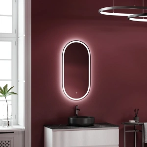 Зеркало с подсветкой Sancos Овал (Oval), 450х900 мм (OV45F)