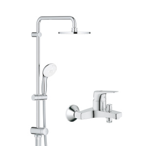 Душевая система GROHE Tempesta System со смесителем для ванны, хром (NB0073)
