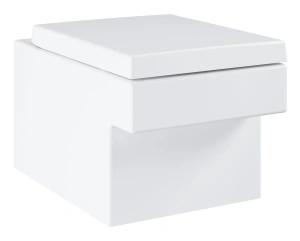 Унитаз подвесной с сиденьем с микролифтом GROHE Cube Ceramic, альпин-белый (NW0038)