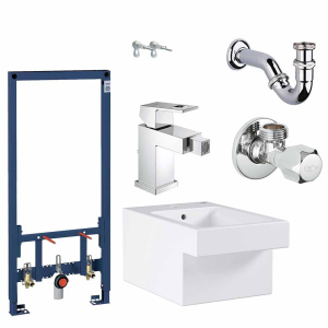 Готовый набор для туалета GROHE Cube Ceramic (NW0042)