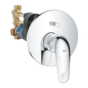 Смеситель для ванны GROHE Euroeco скрытого монтажа, хром (32747001)