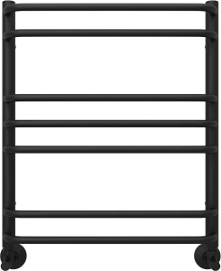 Полотенцесушитель водяной Aquatek Пандора П7 500x600, черный муар AQ RRC0760BL