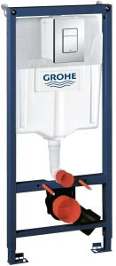 Комплект инсталляции GROHE Rapid SL 3 в 1 с унитазом Bau Ceramic и сиденьем с микролифтом (NW0116)