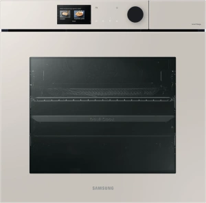 Духовой шкаф Samsung NV7B7997AAA/WT Bespoke c AI Pro cooking, бежевый