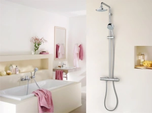 Душевая система GROHE Tempesta Cosmopolitan 160 с термостатом для душа, хром (27922000)