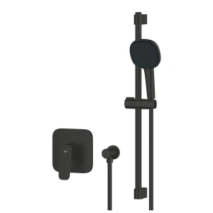 Душевая система GROHE Cubeo со смесителем для душа, черный матовый (1053352430)