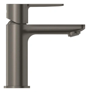 Смеситель для раковины GROHE Lineare с донным клапаном, XS-Size, темный графит матовый (23791AL1)