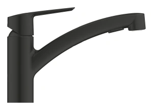 Смеситель для кухни GROHE Start c вытяжным изливом 2jet, черный (303072431)