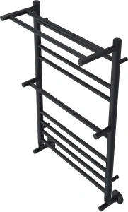 Полотенцесушитель водяной Aquatek Альфа П10 500x800, черный муар AQ RRP1080BL