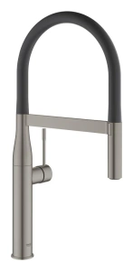 Смеситель для кухни GROHE Essence профессиональный, темный графит матовый (30294AL0)