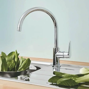 Смеситель для кухни GROHE BauCurve, хром (31536001)
