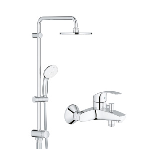 Душевая система GROHE Tempesta System 200 со смесителем для ванны, хром (NB0072)