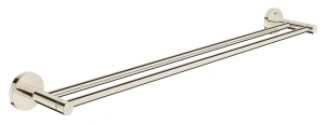 Держатель для полотенца GROHE Essentials 600 мм, двойной, никель глянец (40802BE1)