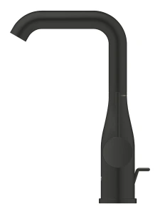 Смеситель для раковины GROHE Essence с донным клапаном, L-size, матовый черный (326282431)