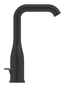 Смеситель для раковины GROHE Essence с донным клапаном, L-size, матовый черный (326282431)