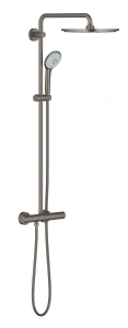 Душевая система GROHE Euphoria System 310 с термостатом для душа, темный графит матовый (26075AL0)