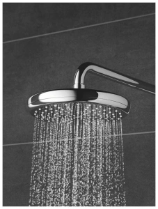 Верхний душ GROHE Tempesta 210, 9,5 л/мин, 1 режим, 286 мм, хром (26412000)