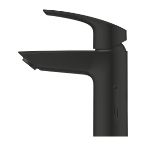 Смеситель для раковины GROHE Eurosmart с донным клапаном, матовый чёрный (329262433)