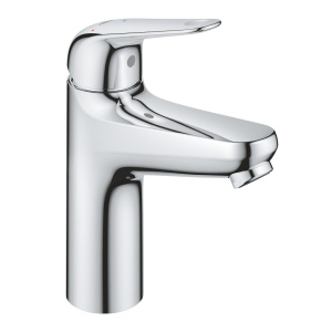 Смеситель для раковины GROHE Euroeco, с донным клапанном, размер M, хром (24269001)