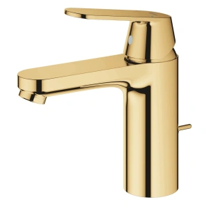 Смеситель для раковины GROHE Eurosmart Cosmopolitan, M-size, с донным клапаном, холодный рассвет, глянец (23325GLC)