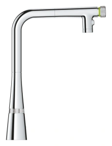 Смеситель для кухни GROHE Zedra SmartControl с вытяжным изливом 2jet, хром (31886000)