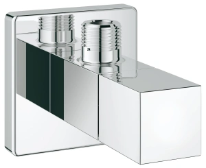 Вентиль угловой GROHE Cube 1/2″-3/8″ для подключения смесителей, хром (22012000)