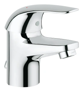 Смеситель для раковины GROHE Start Eco с цепочкой (23265000)