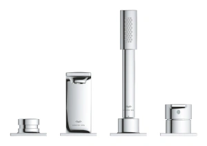 Смеситель для ванны GROHE Allure на 4 отверстия, на край ванны, хром (19316001)