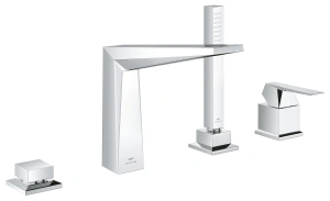 Смеситель для ванны GROHE Allure Brilliant на 4 отверстия, на край ванны, хром (29405000)