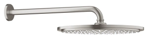 Верхний душ GROHE Rainshower Cosmopolitan 310, 8 л/мин, 1 режим, 380 мм, суперсталь (26066DC0)