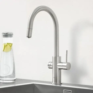 Смеситель для кухни GROHE Blue Professional, Wi-Fi, суперсталь (31325DC2)