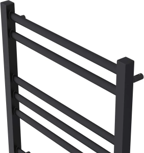 Полотенцесушитель электрический Aquatek Поларис П7 500x700, черный муар AQ EL KO0770BL