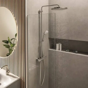 Душевая система GROHE Euphoria System 310 с термостатом для душа, суперсталь (26075DC0)