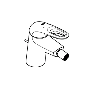 Смеситель для биде GROHE Eurostyle с донным клапаном, S-size, хром (33565003)