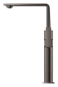 Смеситель для раковины GROHE Allure с донным клапаном, XL-Size, темный графит глянец (23403A01)