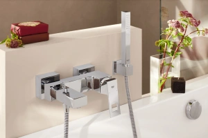 Смеситель для ванны GROHE Eurocube, хром (23141000)