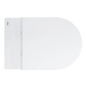 Подвесной унитаз GROHE Bau Ceramic с сиденьем с микролифтом, альпин-белый (103860SH00)