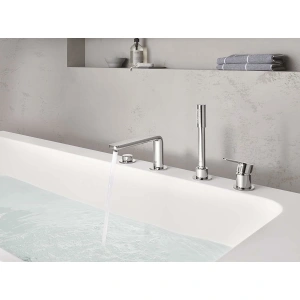 Смеситель для ванны GROHE Lineare на 4 отверстия, хром (19577001)