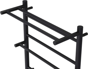 Полотенцесушитель электрический Aquatek Альфа П7 500x700, черный муар AQ EL RRP0770BL