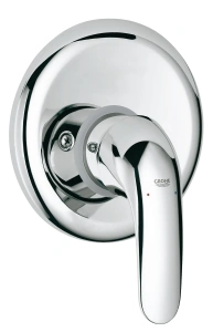 Смеситель для душа GROHE Start Eco скрытого монтажа, в комплекте с монтажной частью, хром (23269000)