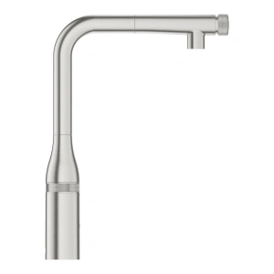 Смеситель для кухни GROHE Essence SmartControl с вытяжным изливом, суперсталь (31615DC0)