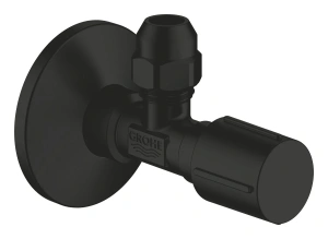 Угловой вентиль 1/2" GROHE, матовый черный (220732430)