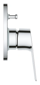 Смеситель для ванны GROHE BauLoop в комплекте с монтажной частью, хром (29041001)